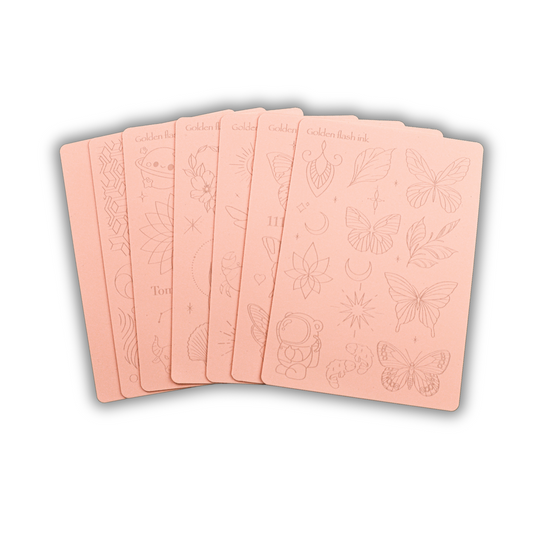 7 Pack Pre-Printed Practice Skin