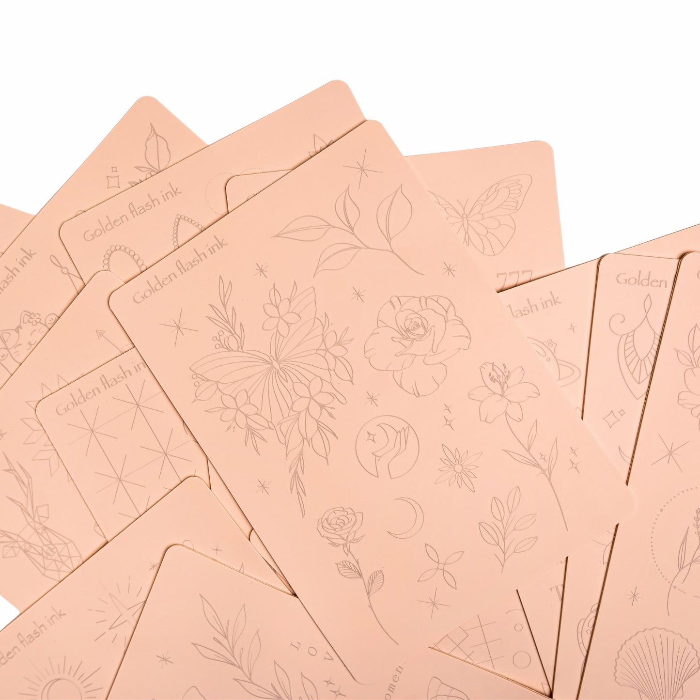 Set Full 10 Pcs Practice Skin and Beginner Tattoo Starter Kit