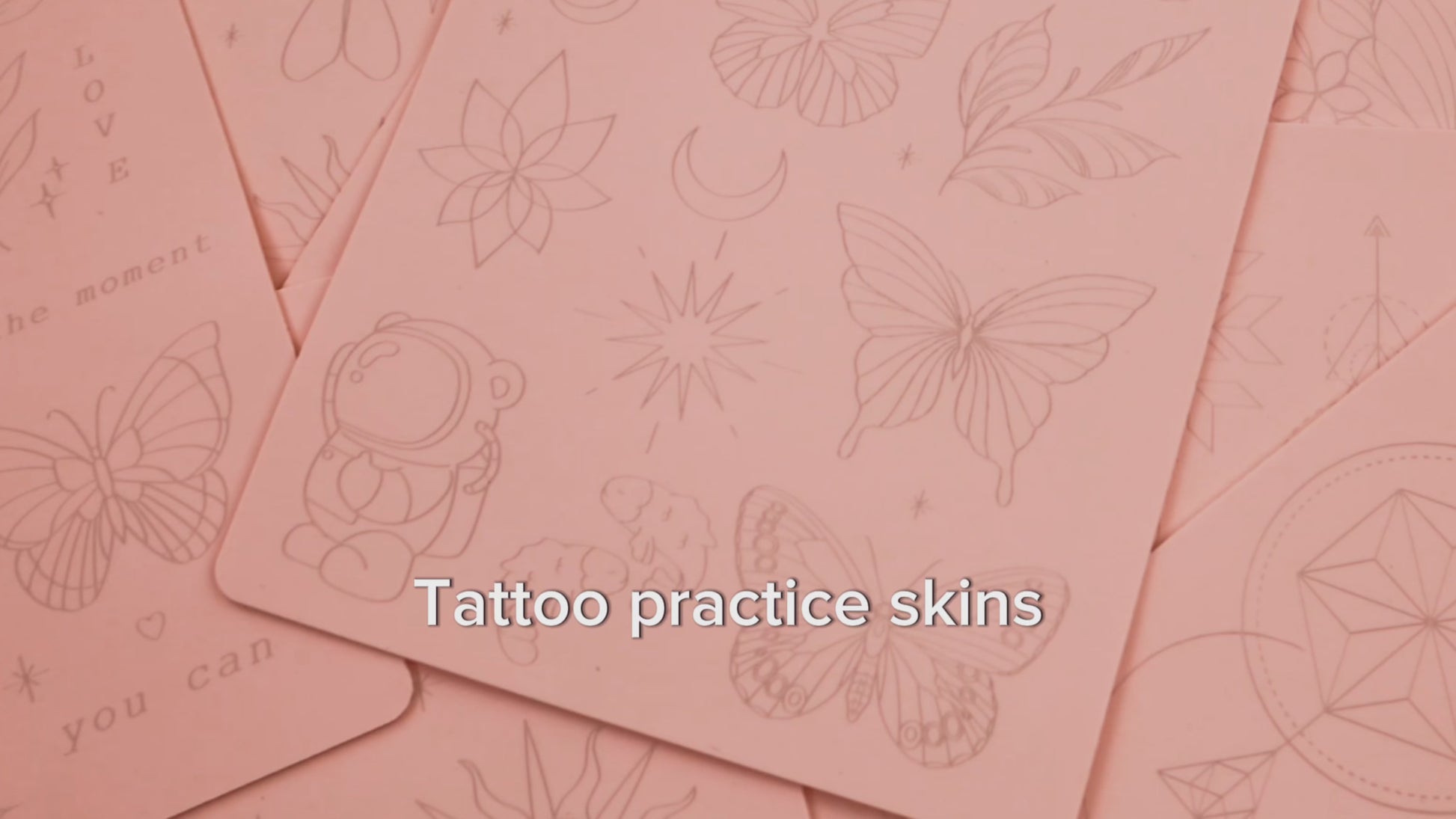 5 Tattoo Practice Skins - Variety Pack