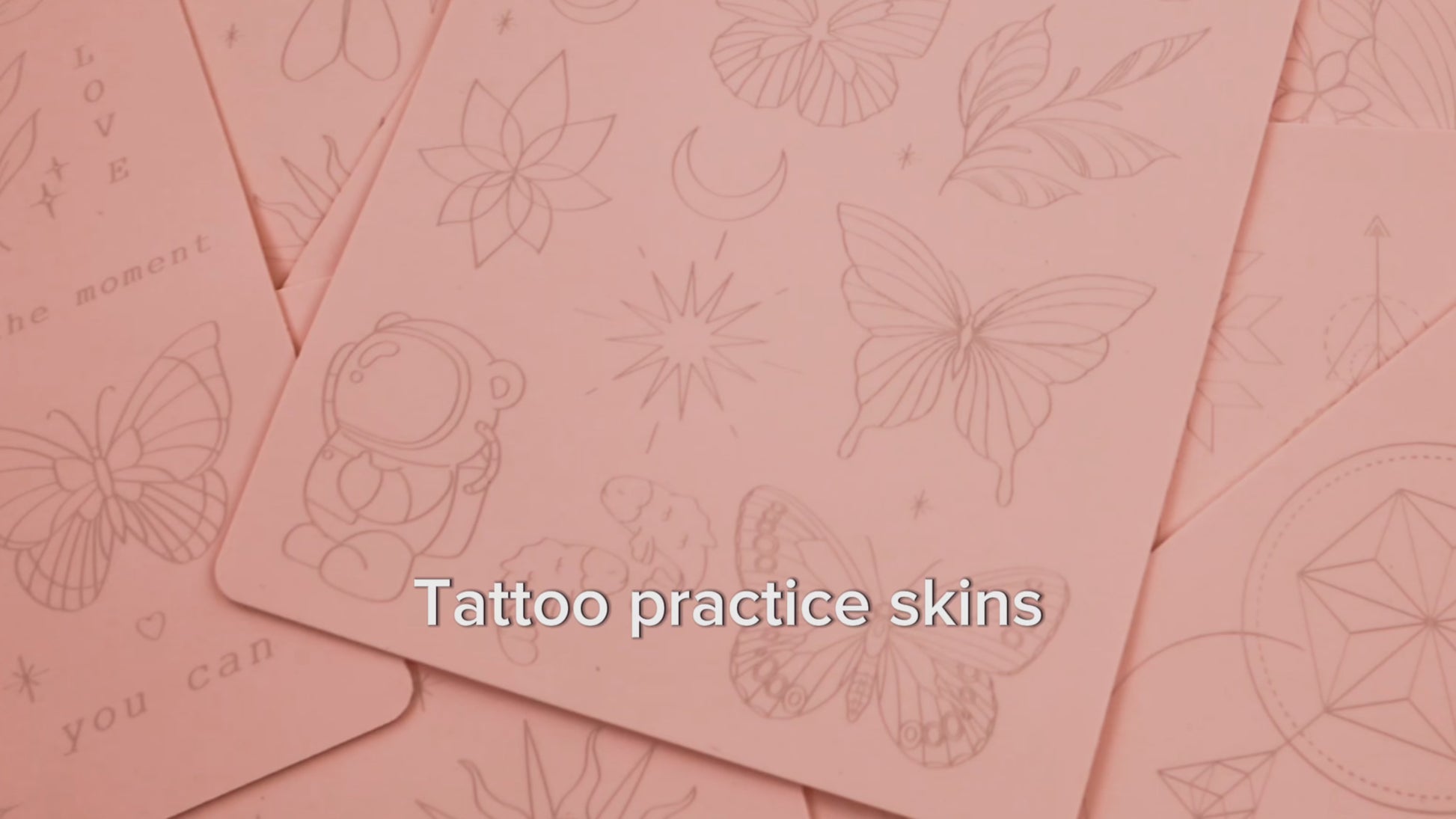 Tattoo practice skin